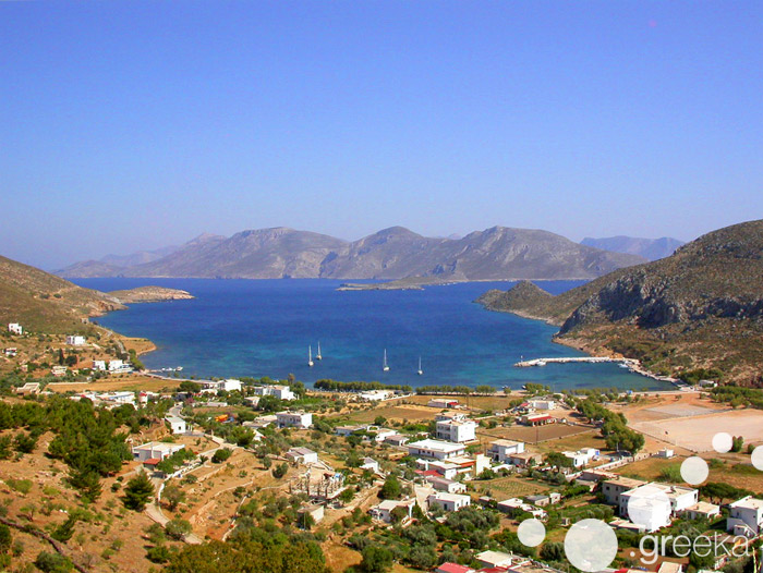 Ferries to Leros island, Greece