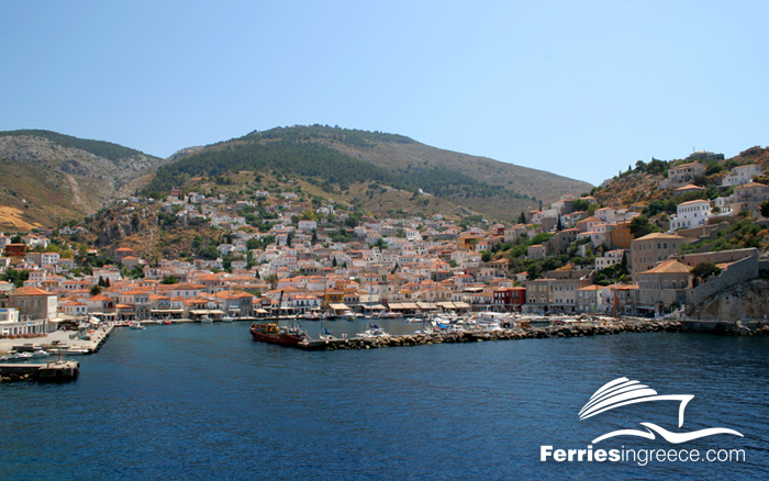 Ferry to Saronic islands: Hydra