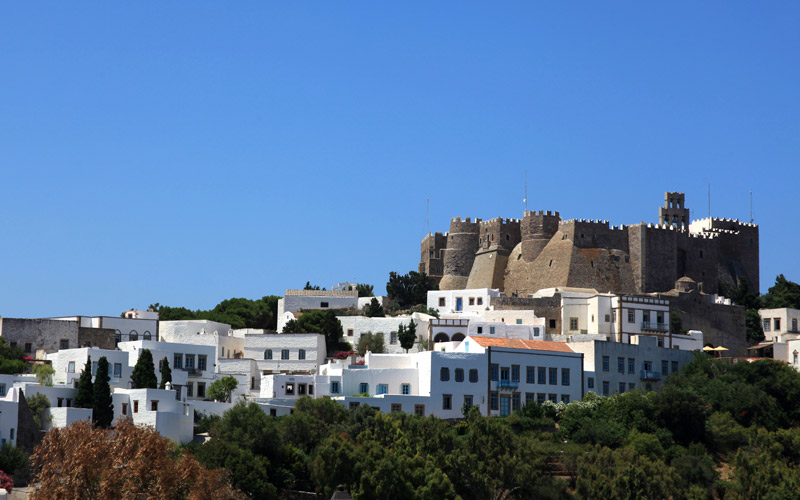 Ferry to Patmos island